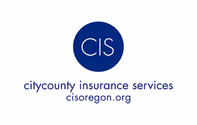 CIS logo with navy circle and text citycounty insurance services cisoregon.org below.