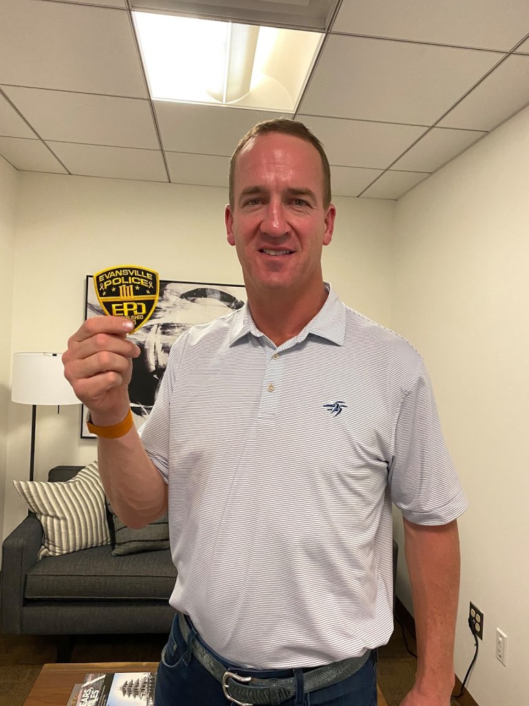Peyton Manning Police Patch