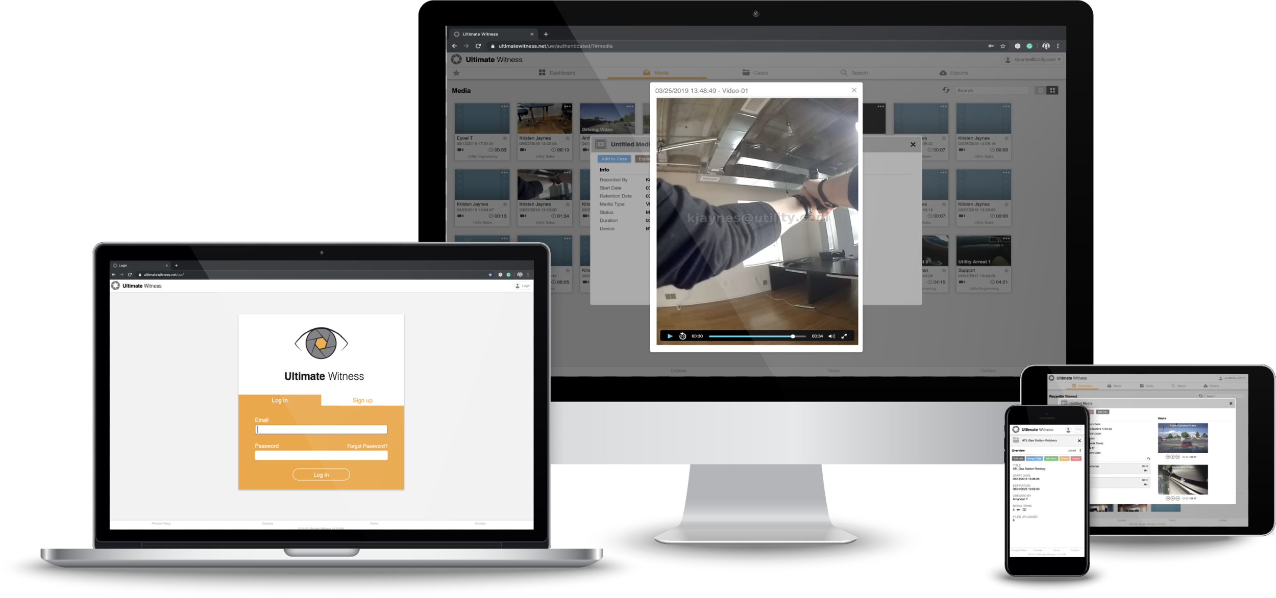 Introducing Ultimate Witness™, a Dedicated Portal for Law Enforcement Agencies to share Digital Media Evidence with Court officials