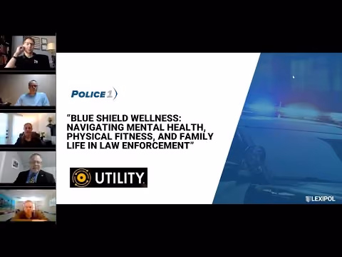 Blue Shield Wellness: Navigating Mental Health, Physical Fitness And Family Life In Law Enforcement