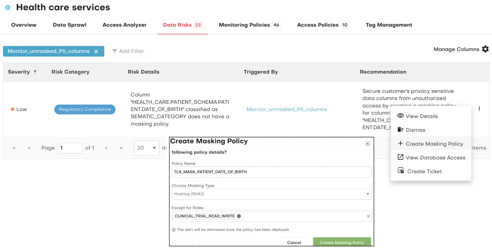 Snowflake_Masked-Policy