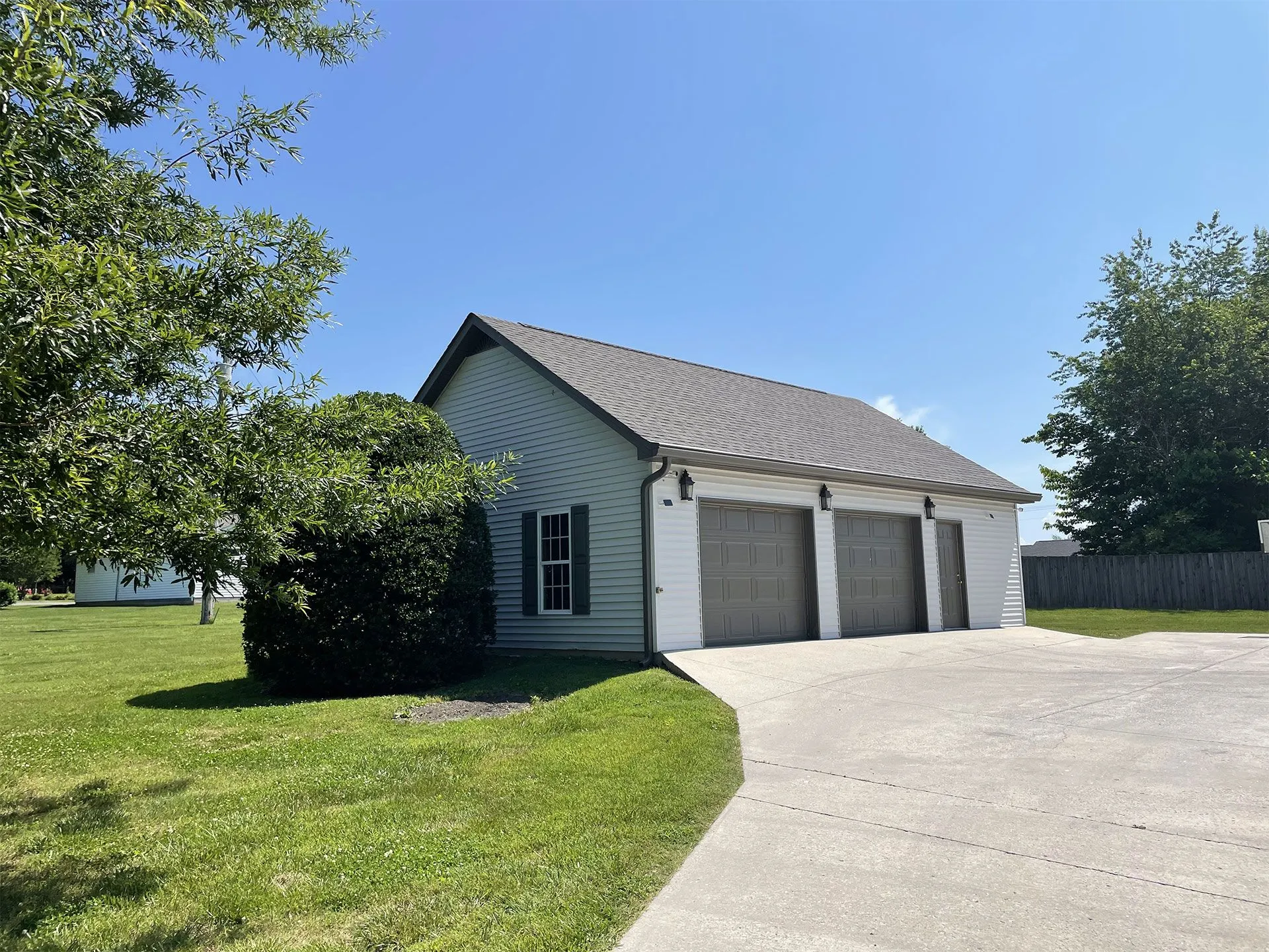 Replaced Roof over Garage
