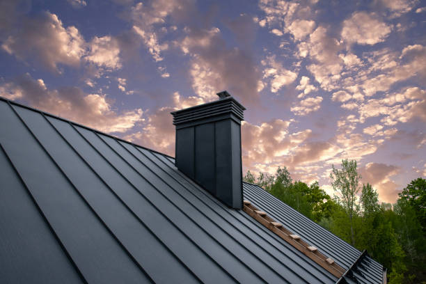 Commercial roofing project showcasing energy-efficient flat roofing materials