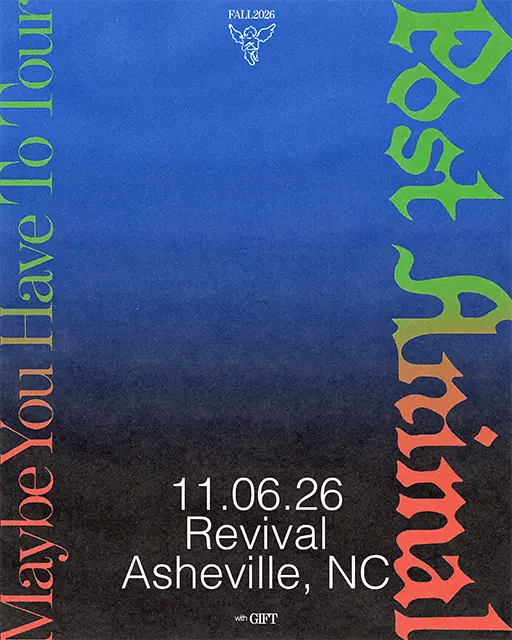 Post Animal: Maybe You Have To Tour
