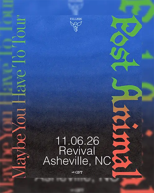 Post Animal: Maybe You Have To Tour