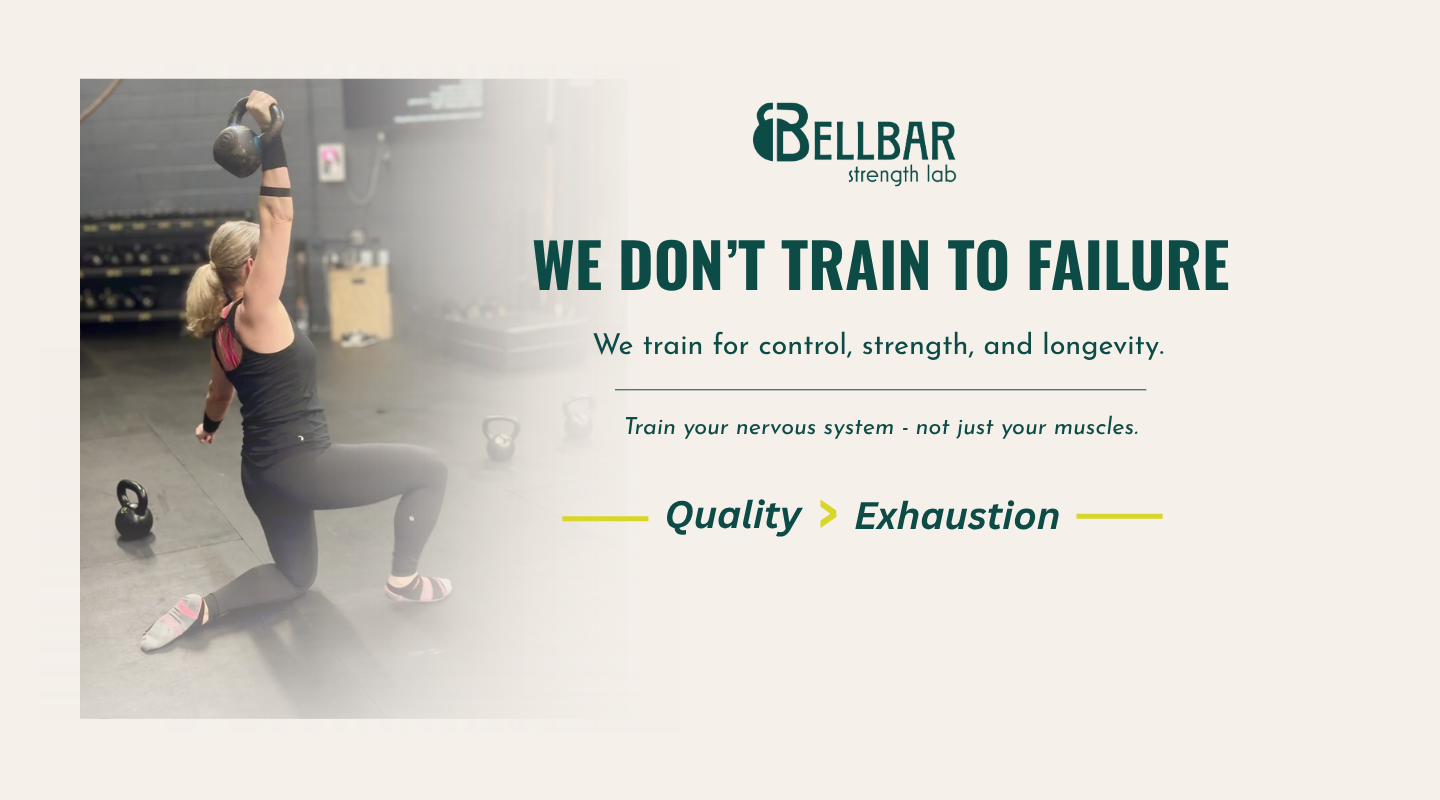 Why I Don’t Train to Failure (And What I Do Instead)