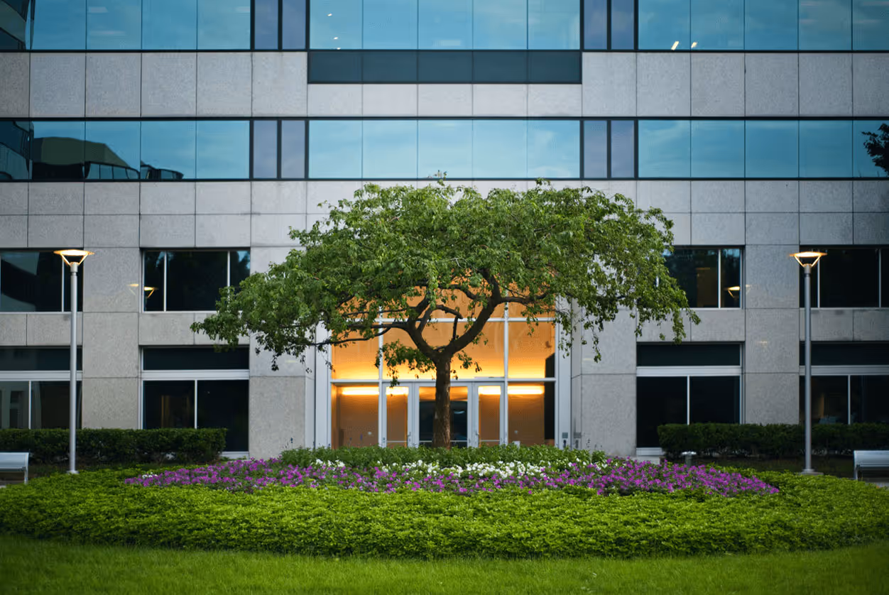 Modern office building exterior