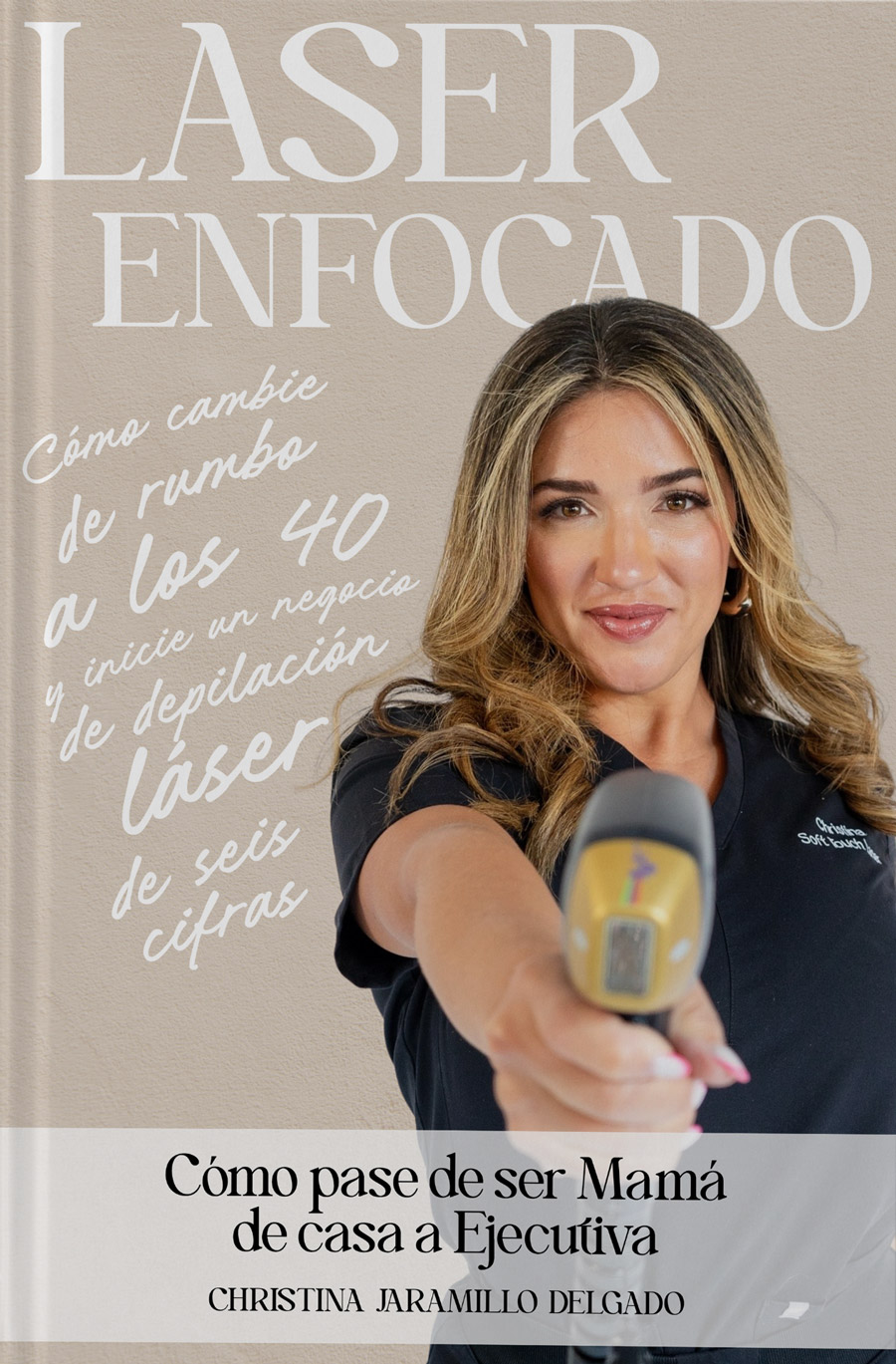 Laser Focused book cover Spanish