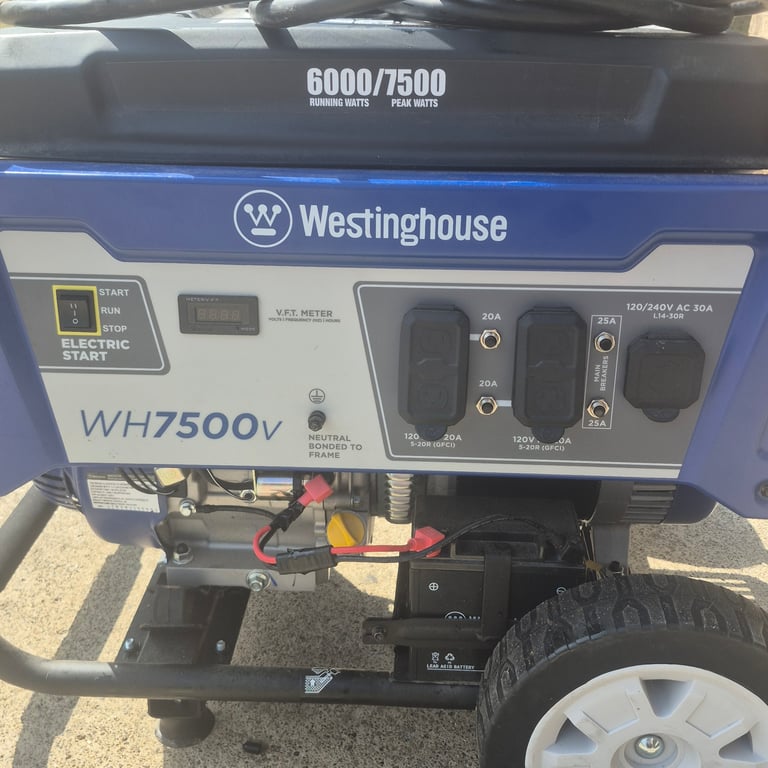 Westinghouse 7500-watt generator for rent in Ann Arbor on Yoodlize
