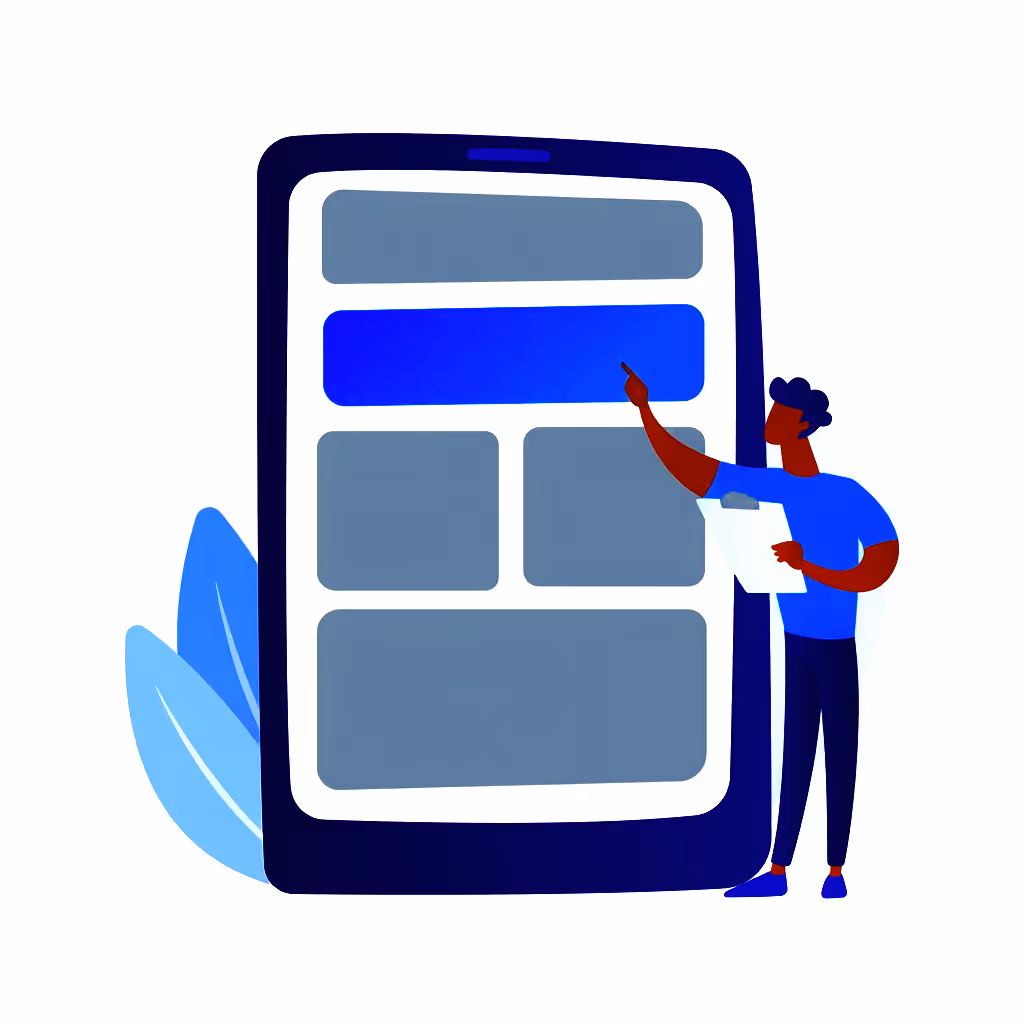 käyttäjäystävällinen verkkosivujen suunnittelumalli Liidixilta.