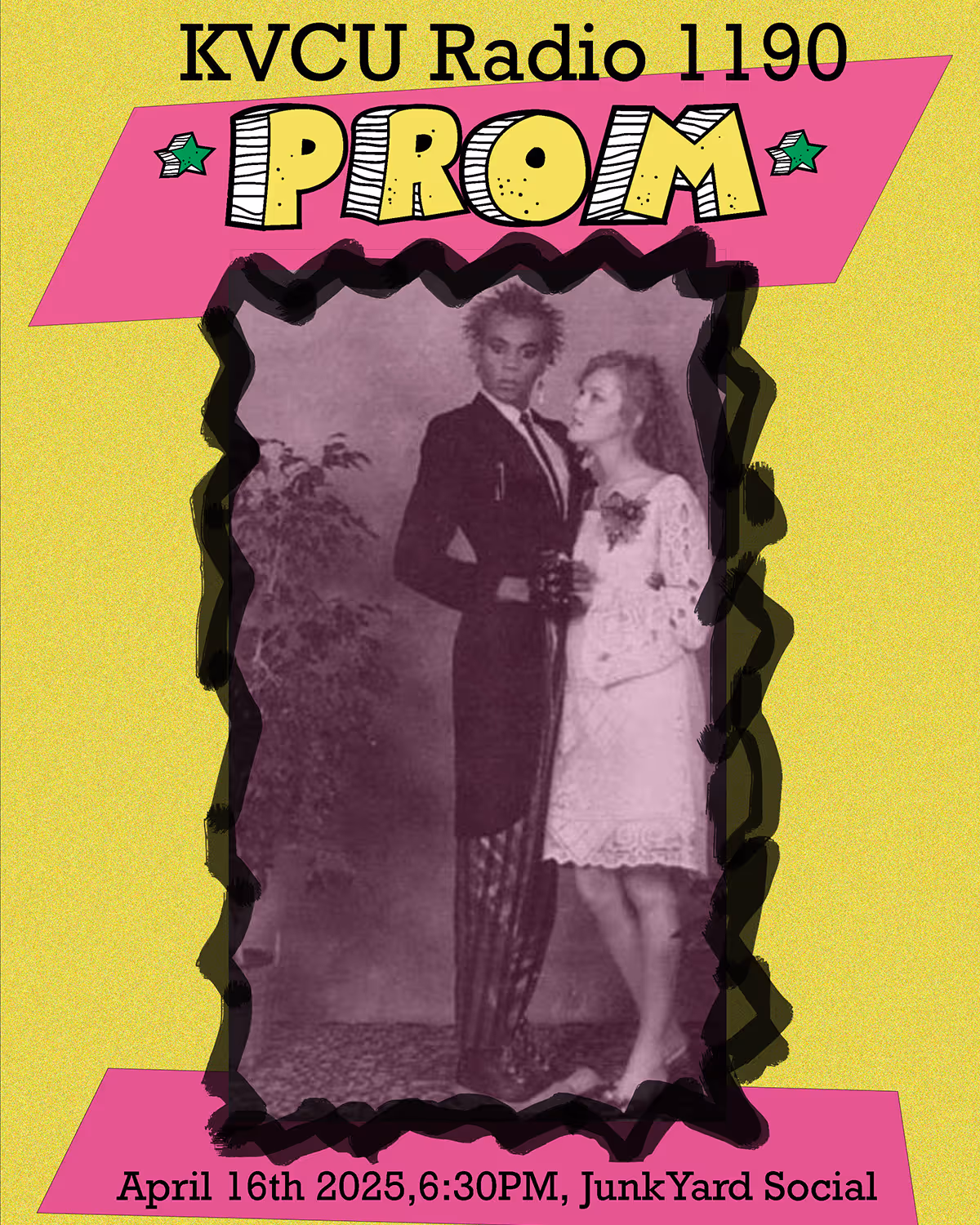 Radio 1190's Spring 2025 Prom poster