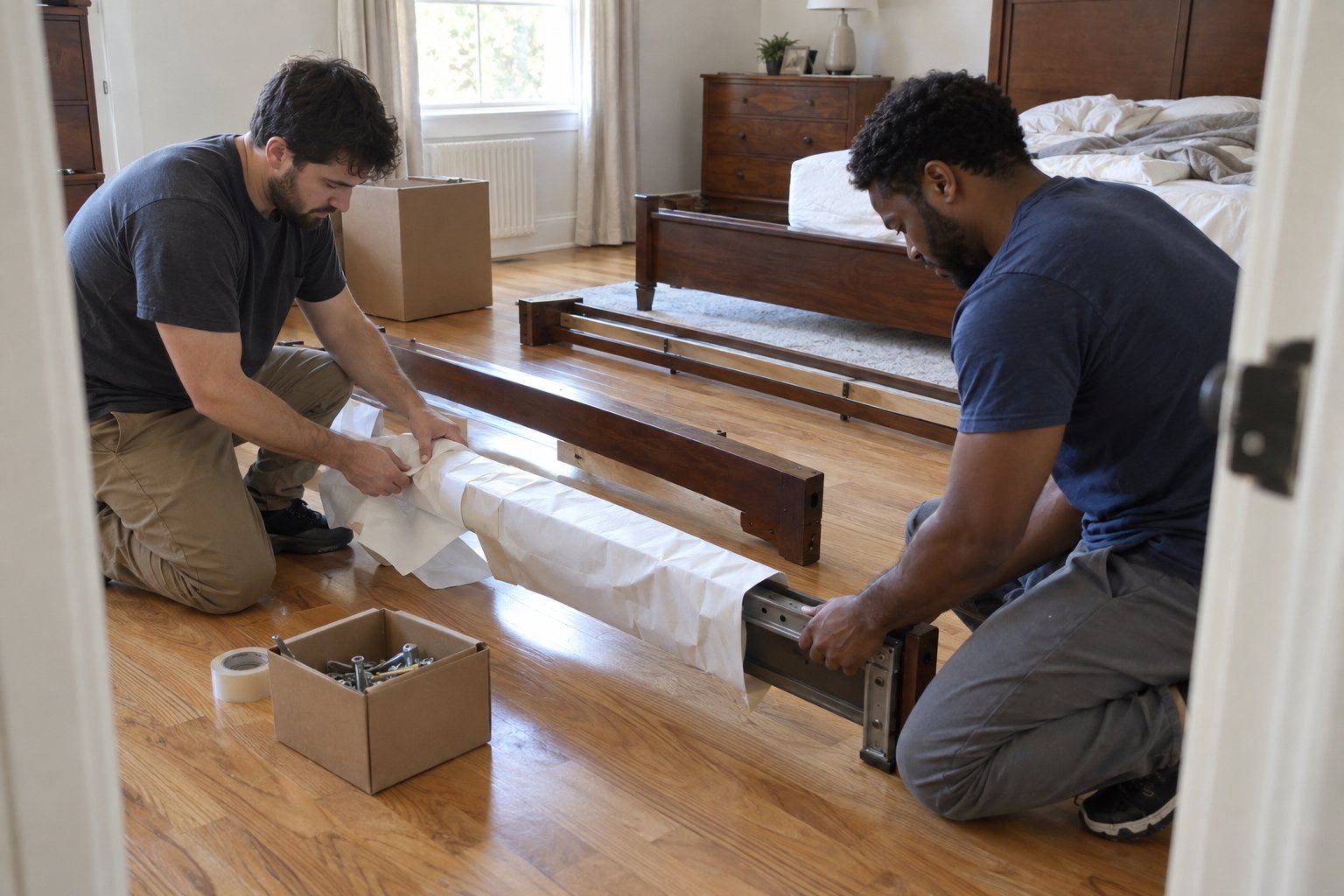 How To Pack Bed Frame