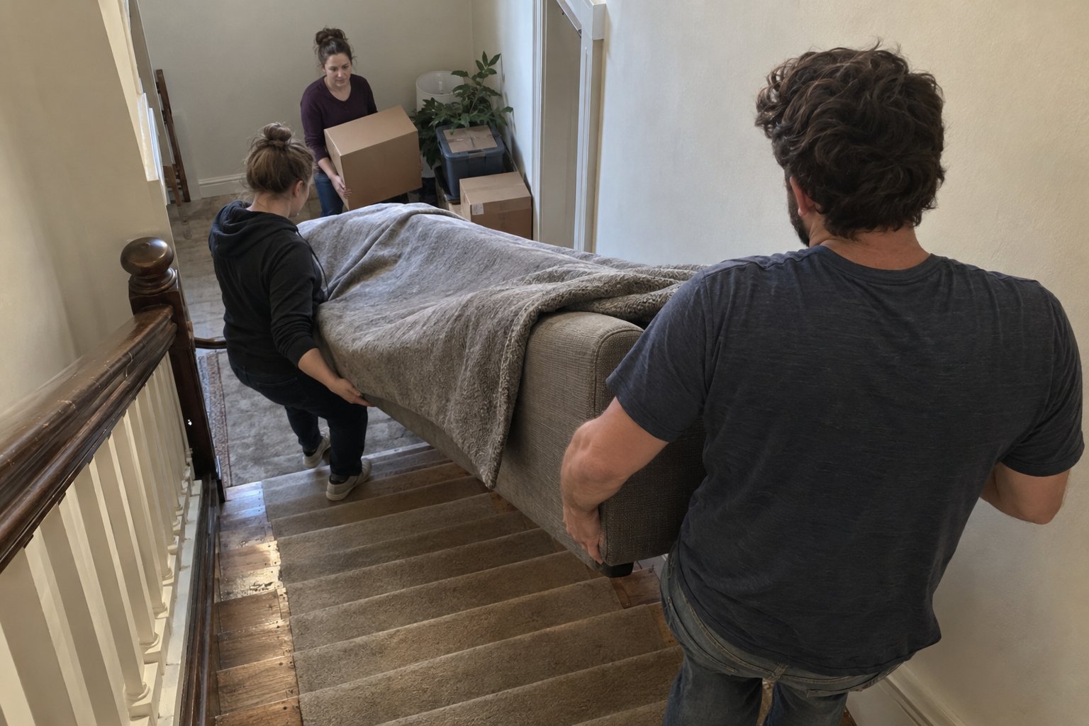 Moving Heavy Furniture On Stairs Safely