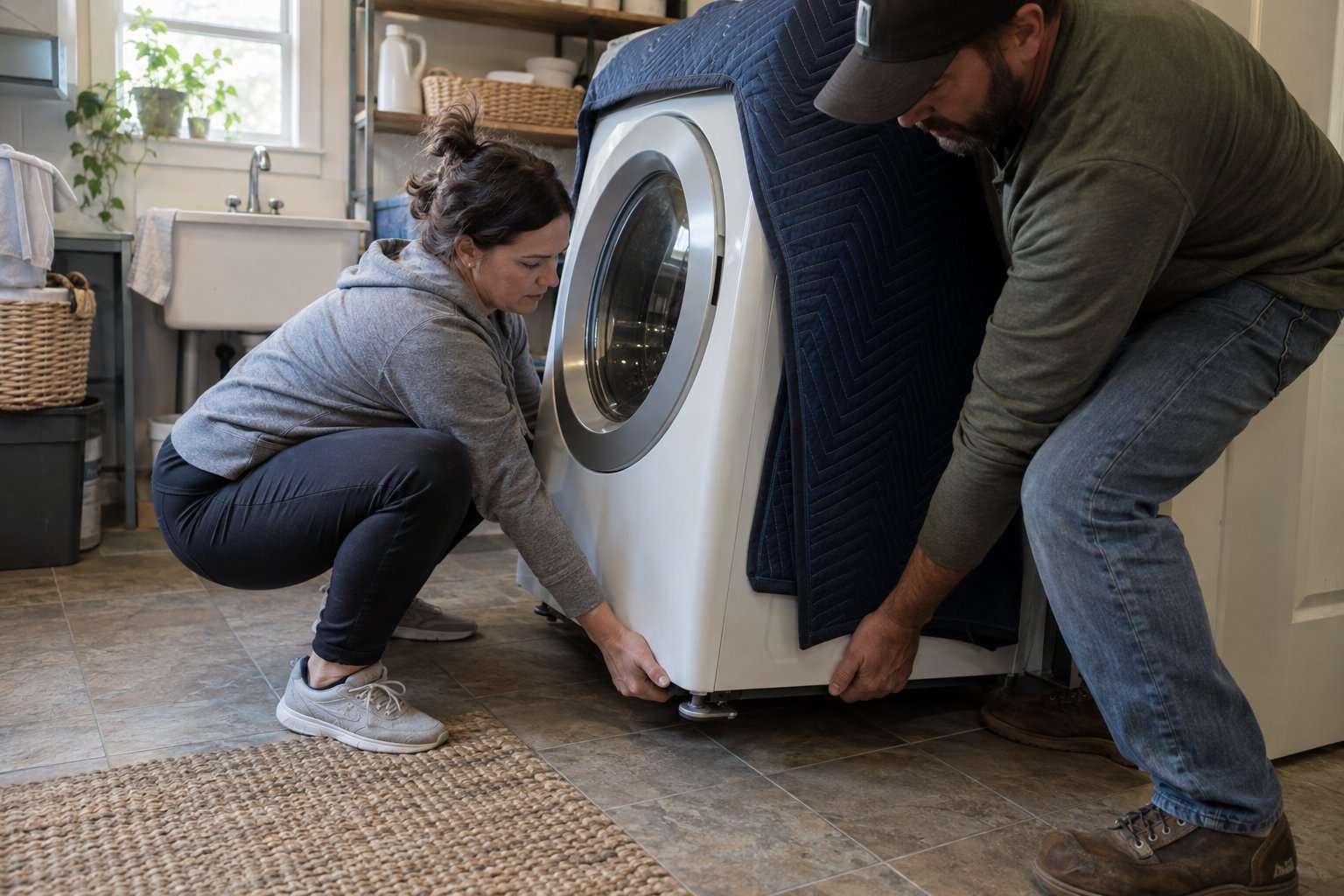 Move Washer And Dryer Yourself