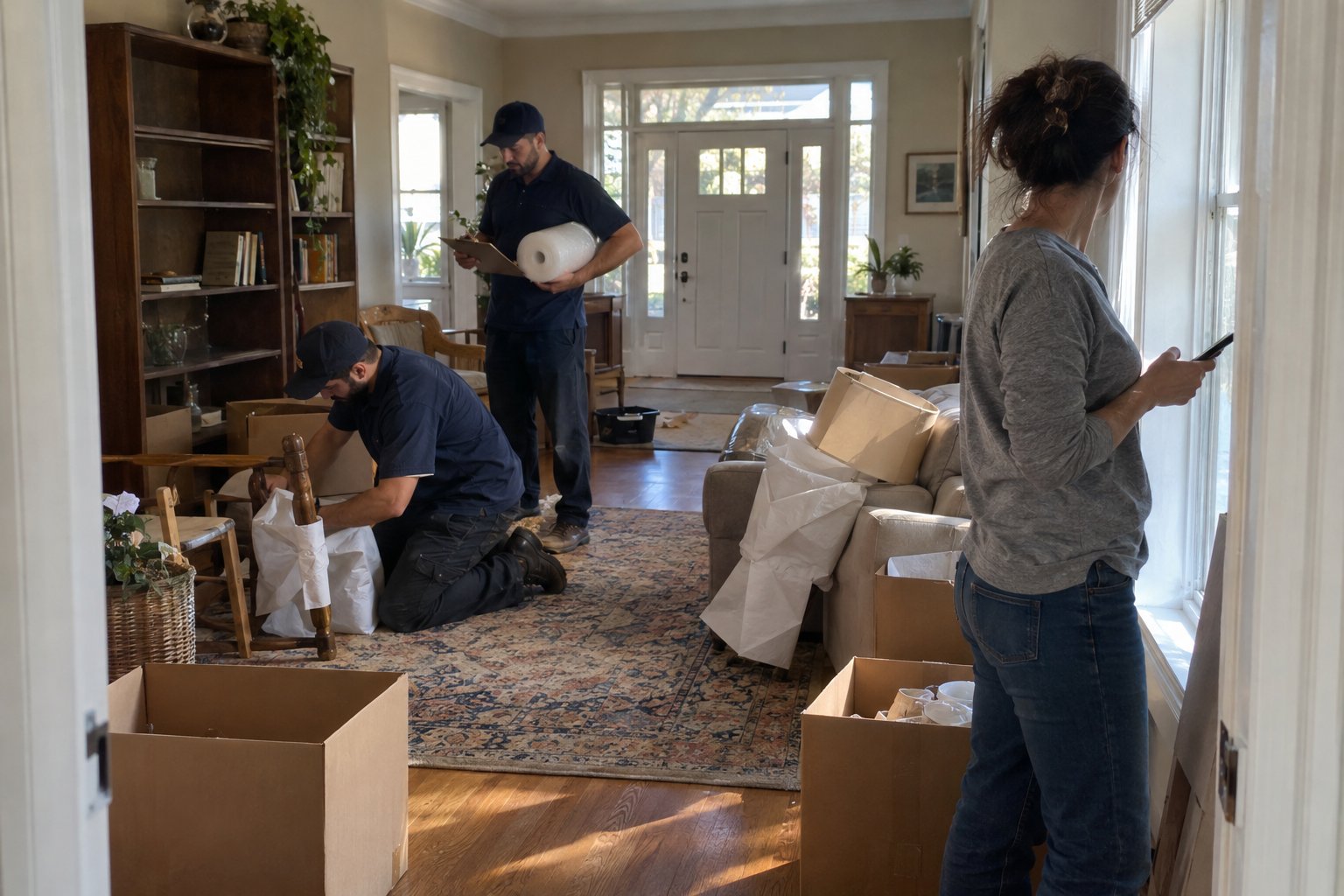 Movers Running Late