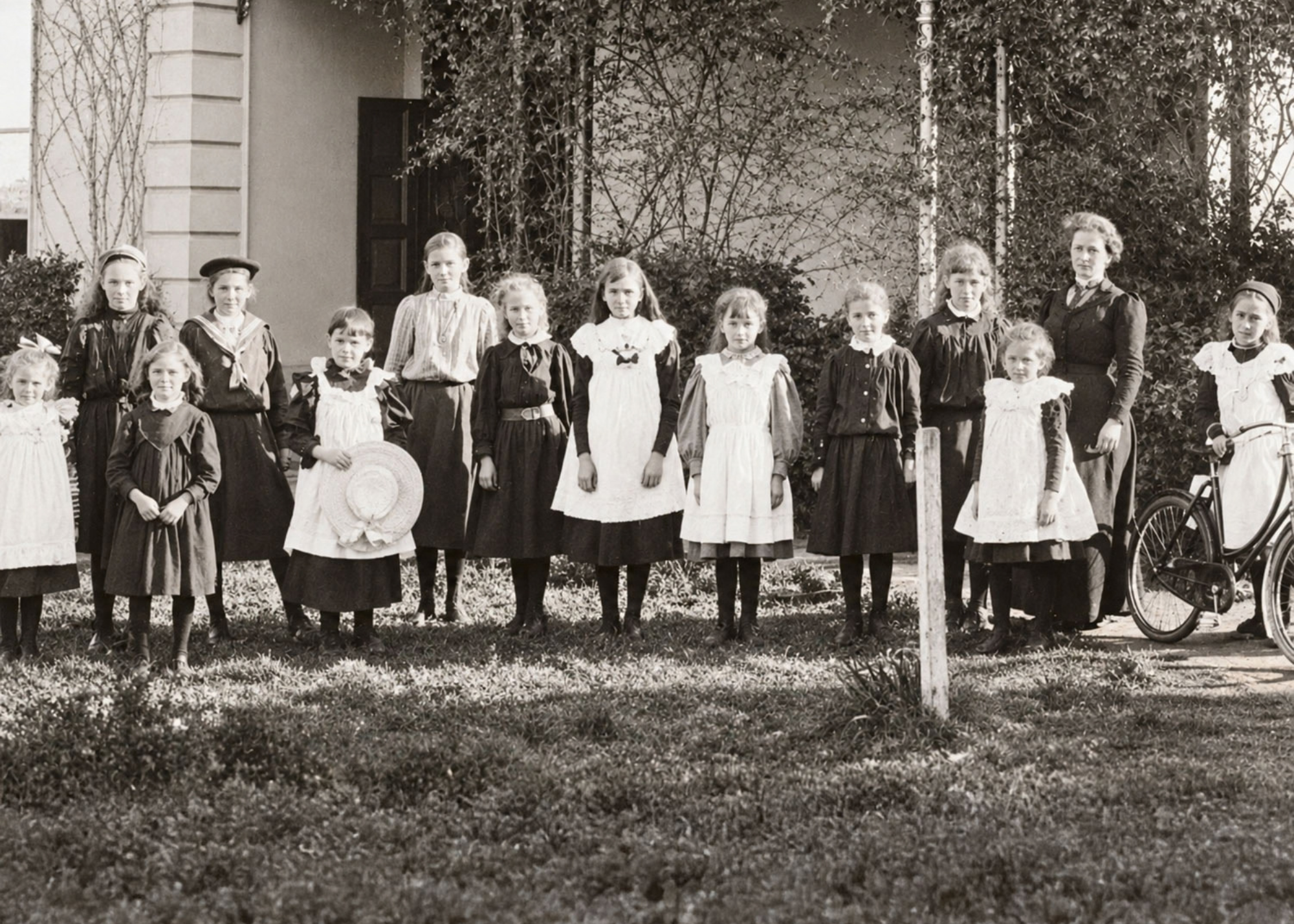 The first students of Korowa