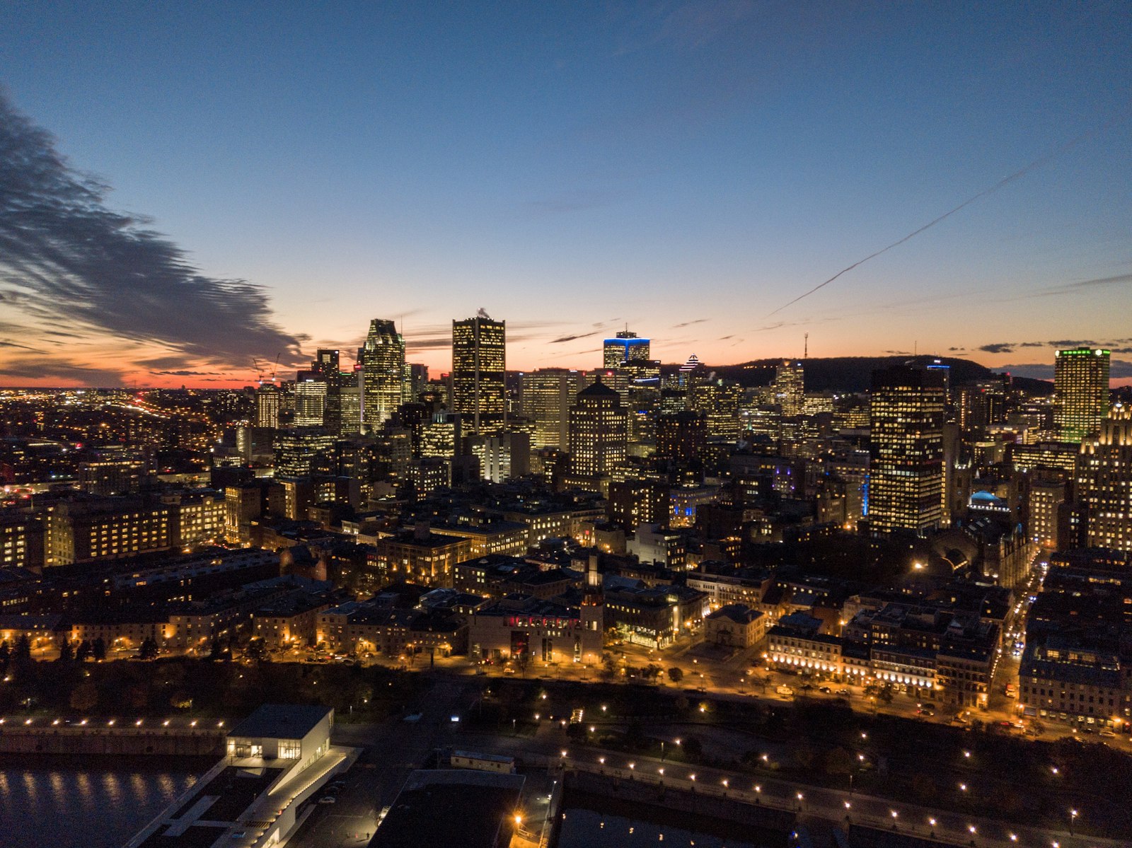 Quebec City skyline, home to a growing cluster of independent video production studios