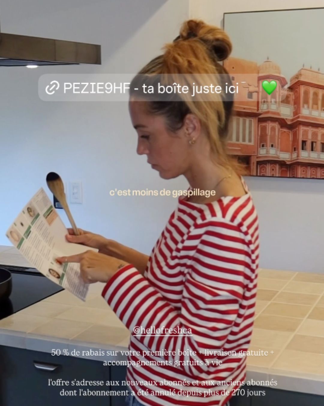 HelloFresh x Pézie Beaudin