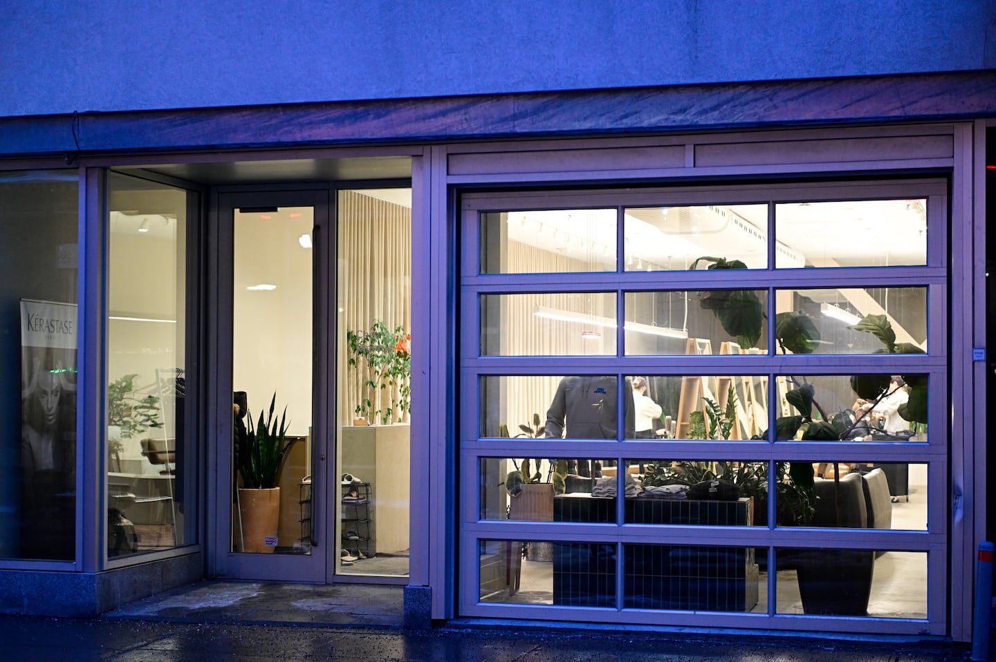 Marcus Villeneuve opens L'Academie hairstyling training school inside Chez Marcus salon in Quebec City