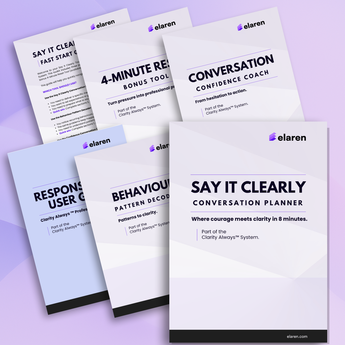 A Complete Bundle with Everything you Need for all Critical Conversations for HR managers by Elaren