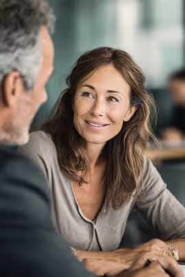 Woman in a meeting