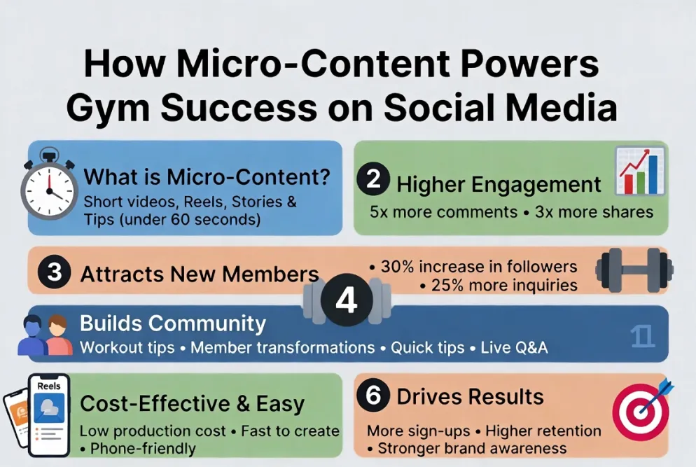 Micro-Content That Delivers: The Algorithms for Creating Successful 60 Second Gym Videos