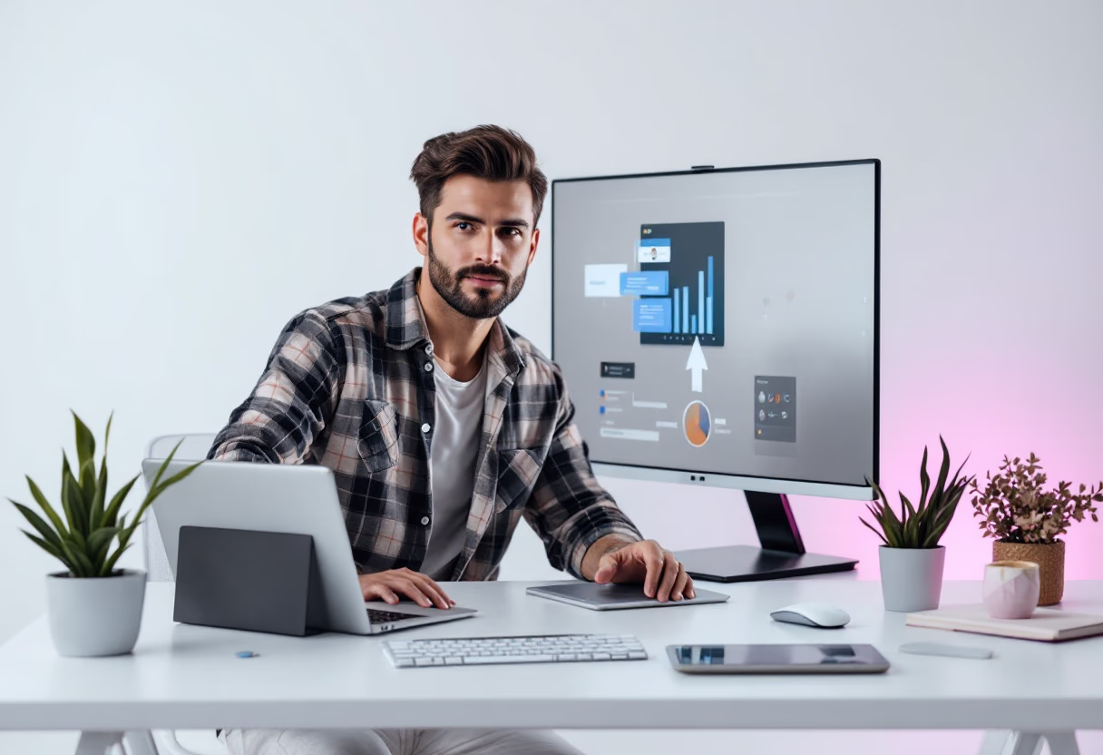 image of tech solutions demonstration (for a hr tech)