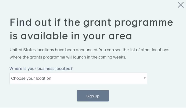 Facebook grants in your area