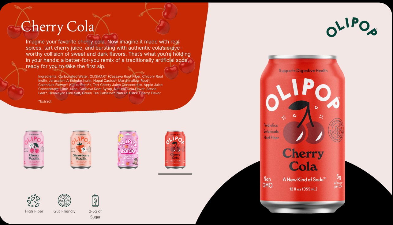 Cherry cola olipop slide