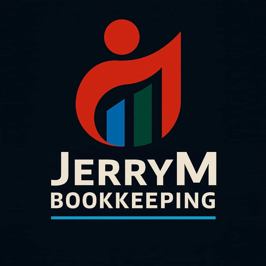 JerryMBookkeeping logo – virtual bookkeeping services for small businesses across the United States