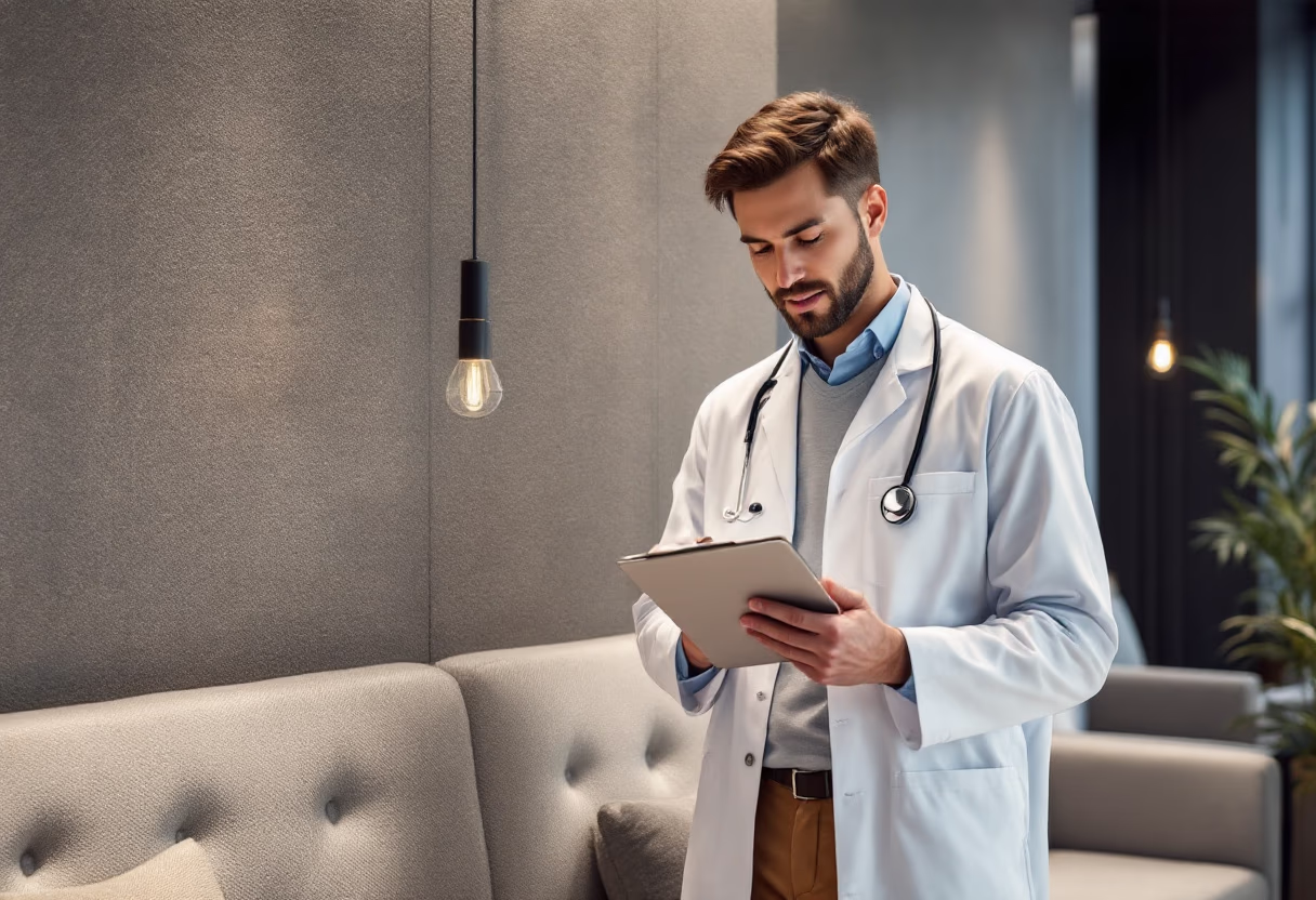 image of a doctor with a clipboard 4