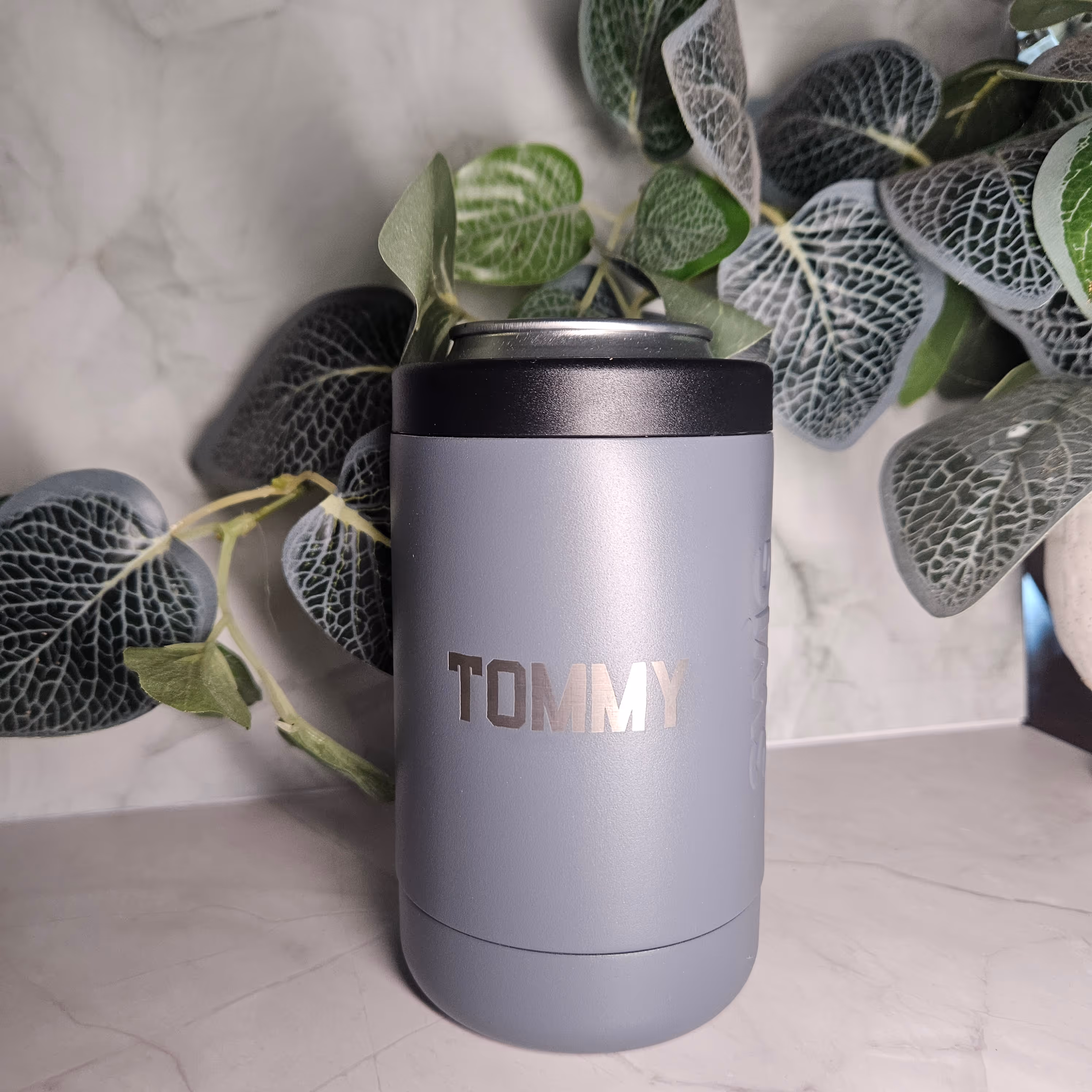 An engraved personalised stubby cooler in Rockhampton.