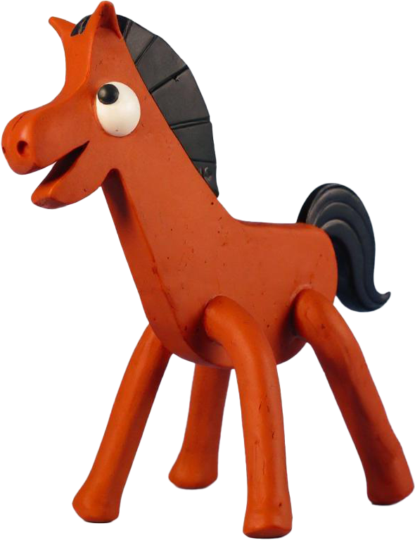 The character Pokey from the classic TV show Gumby