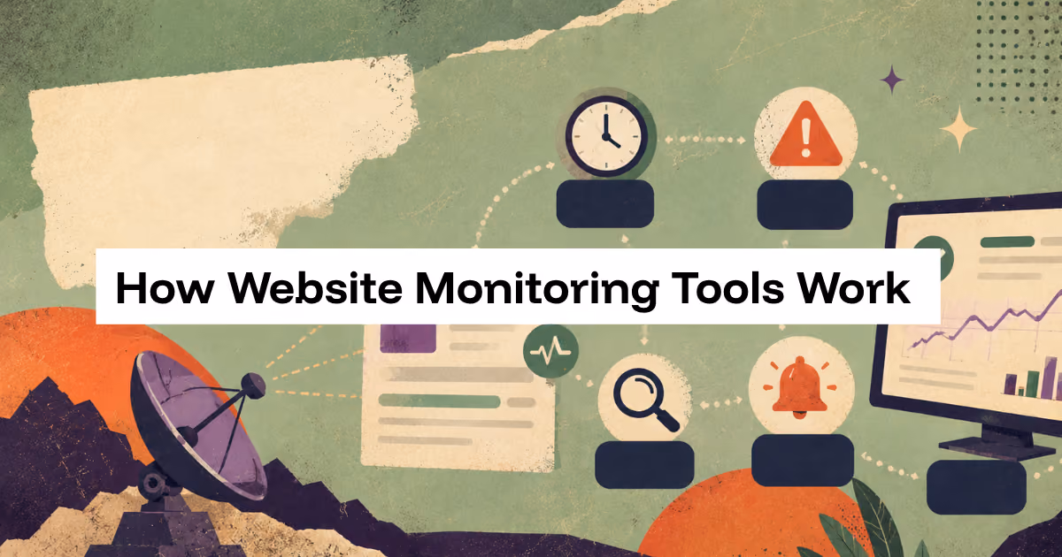 How Website Monitoring Tools Work