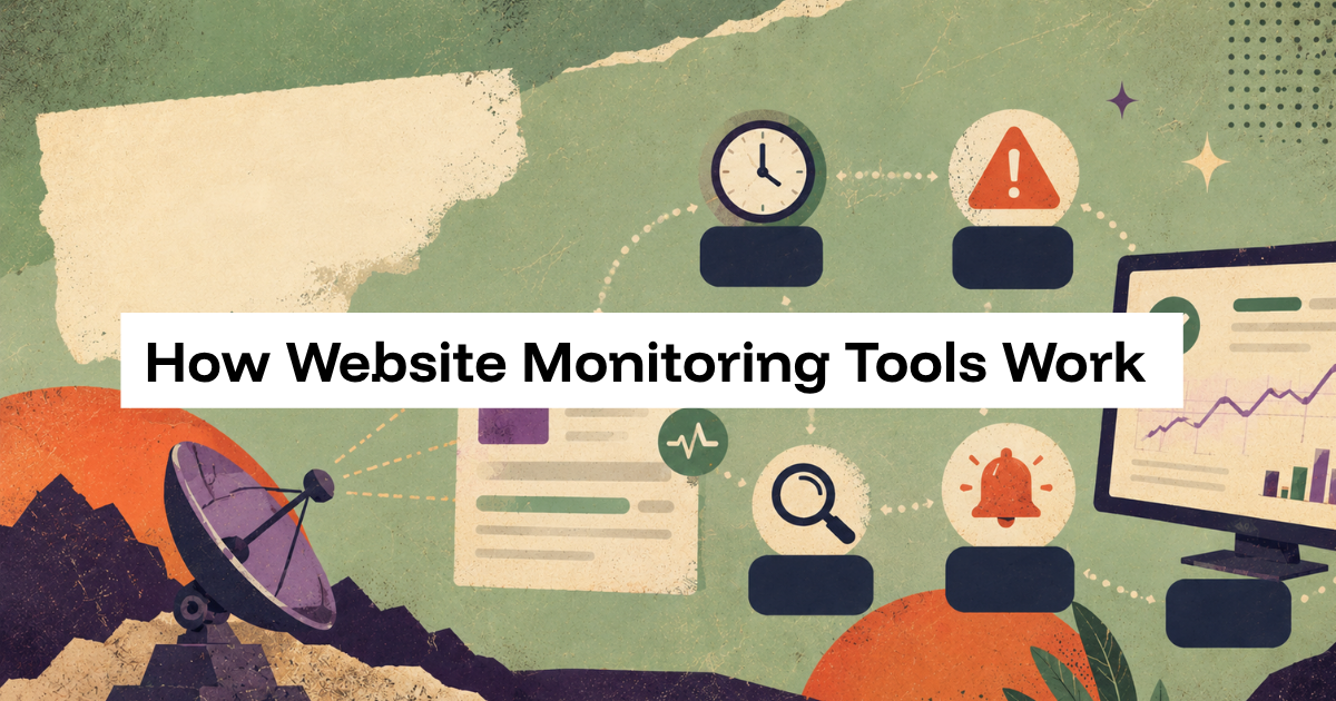 How Website Monitoring Tools Work