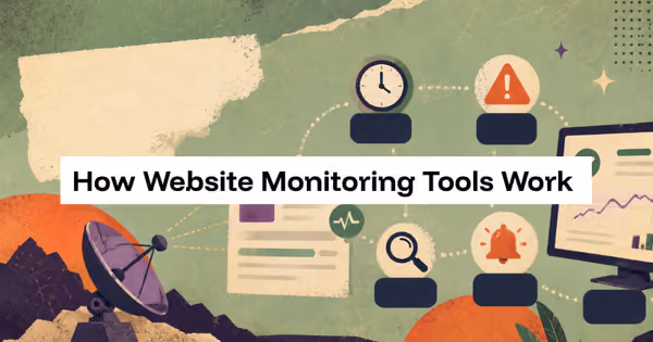 How Website Monitoring Tools Work
