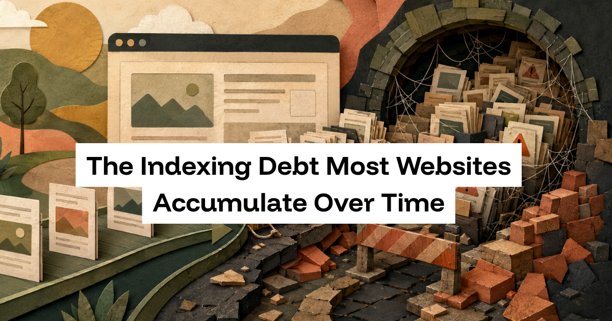 The Indexing Debt Most Websites Accumulate Over Time