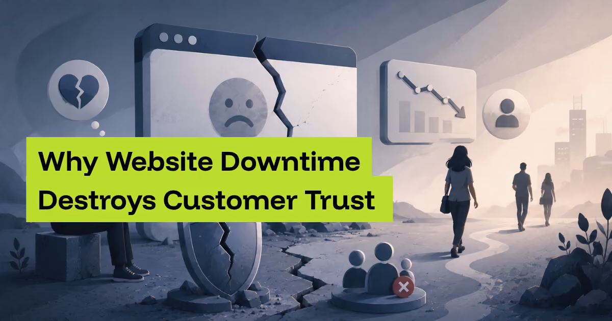 Why Website Downtime Destroys Customer Trust 