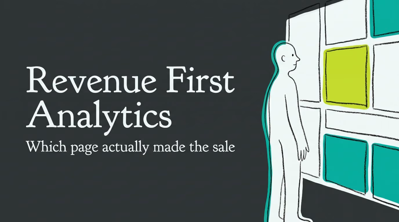Revenue First Ecommerce Analytics: Cromojo Shows Revenue Within a Day