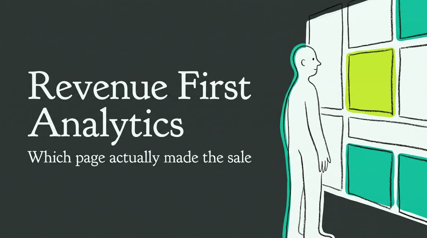 Revenue First Ecommerce Analytics: Cromojo Shows Revenue Within a Day