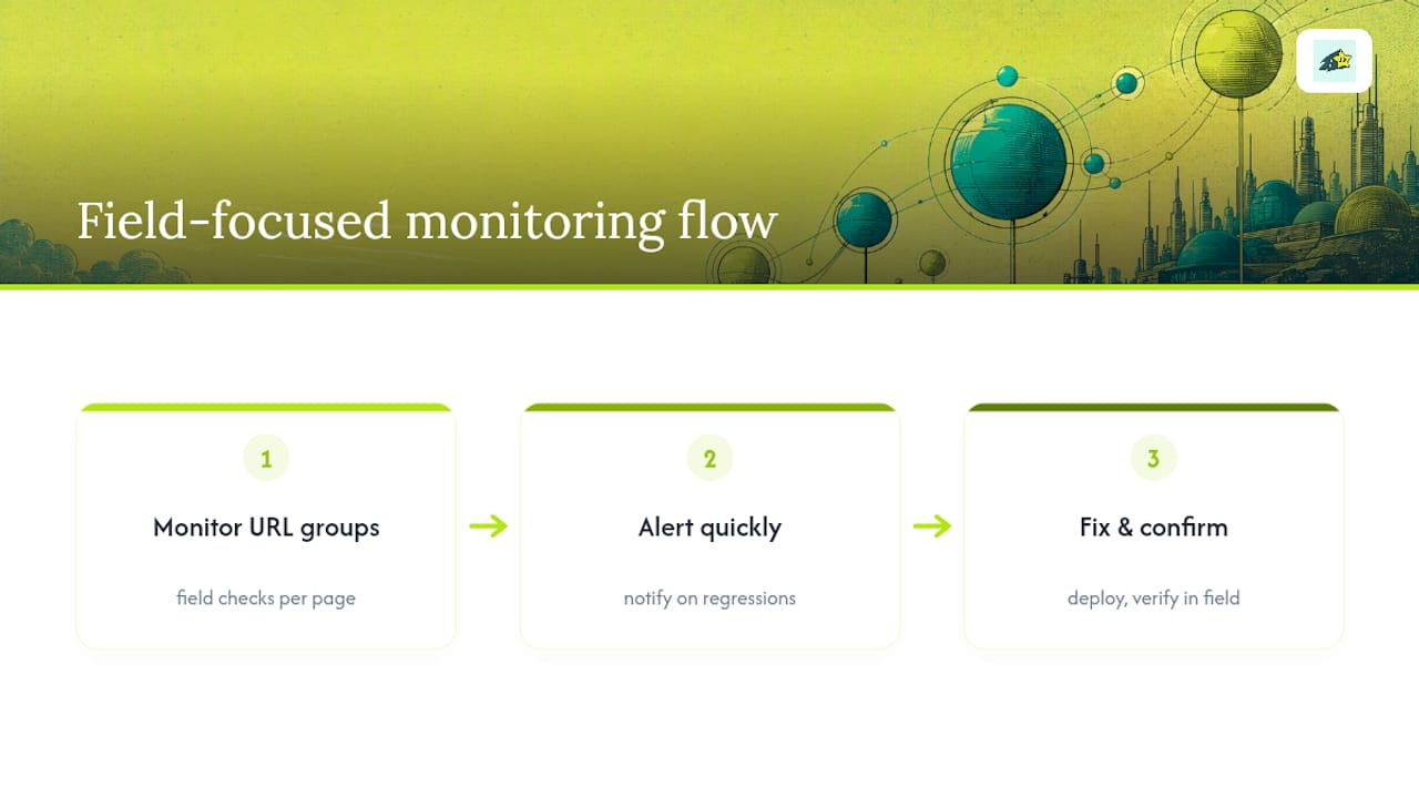 What a web performance practitioner sees in the data - overview diagram