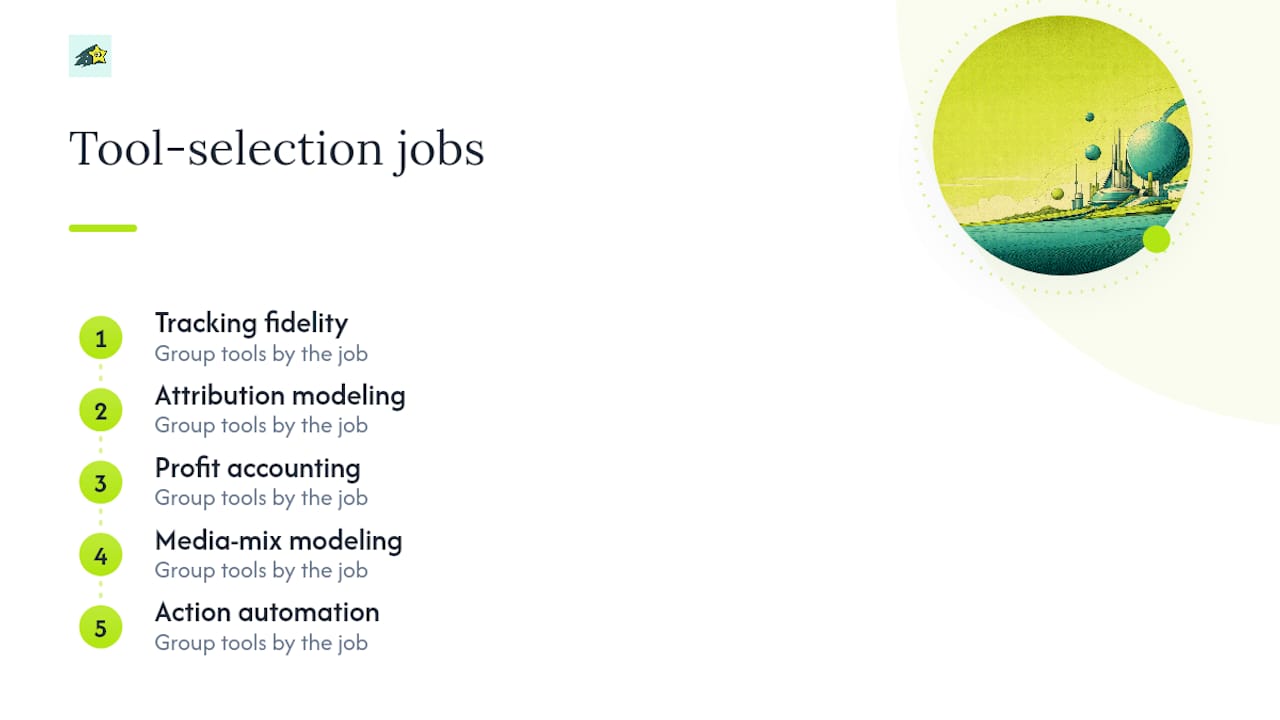 Five ecommerce analytics job categories