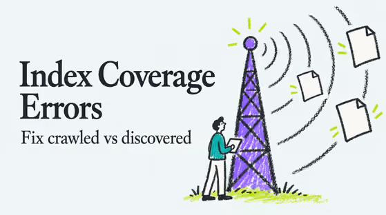 Stop Wasting Weeks on Index Coverage Errors: Fix Crawled vs Discovered