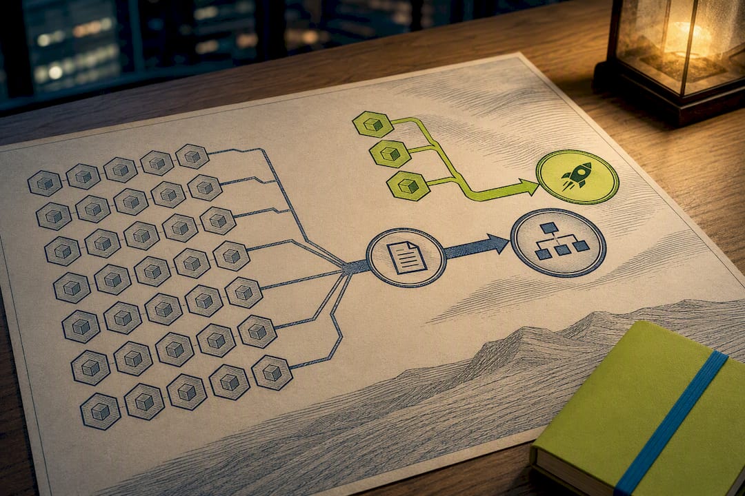 Hybrid sitemap and push indexing flow