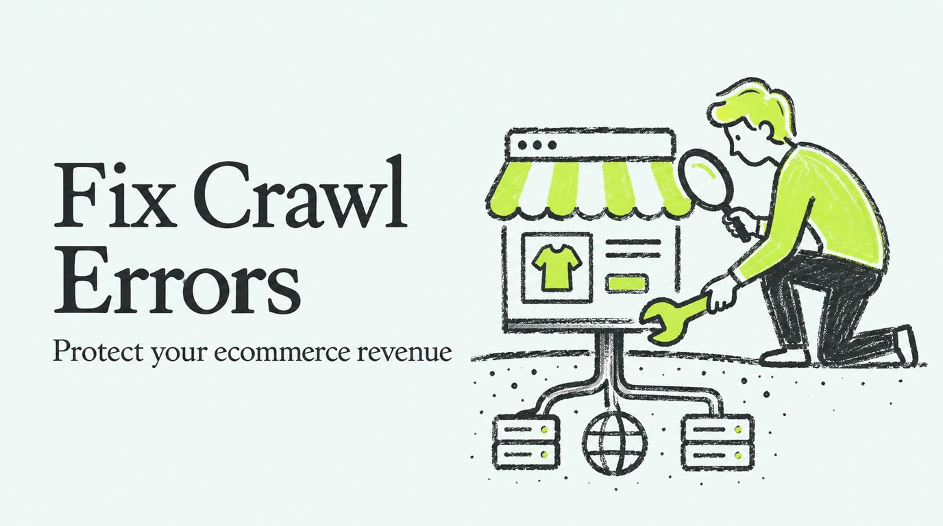 Ecommerce Teams: Fix Crawl Errors at the Root, Stop Revenue Loss