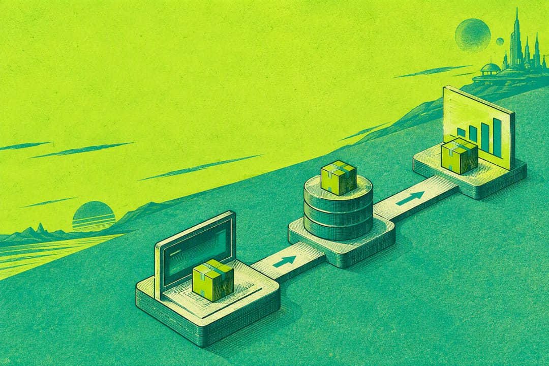 Consistent order ID flowing through analytics stages