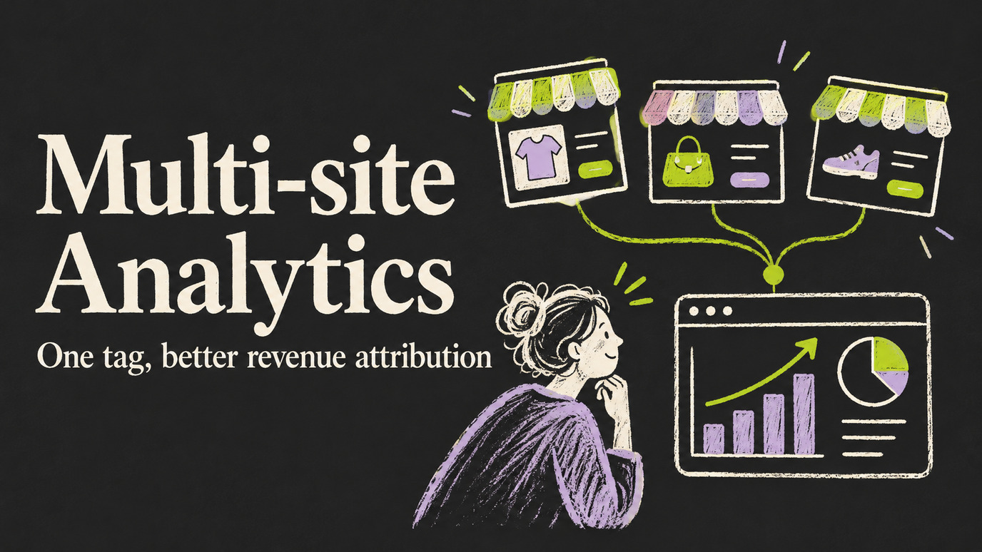Analytics Across Ecommerce Sites: One Tag, Better Revenue Attribution