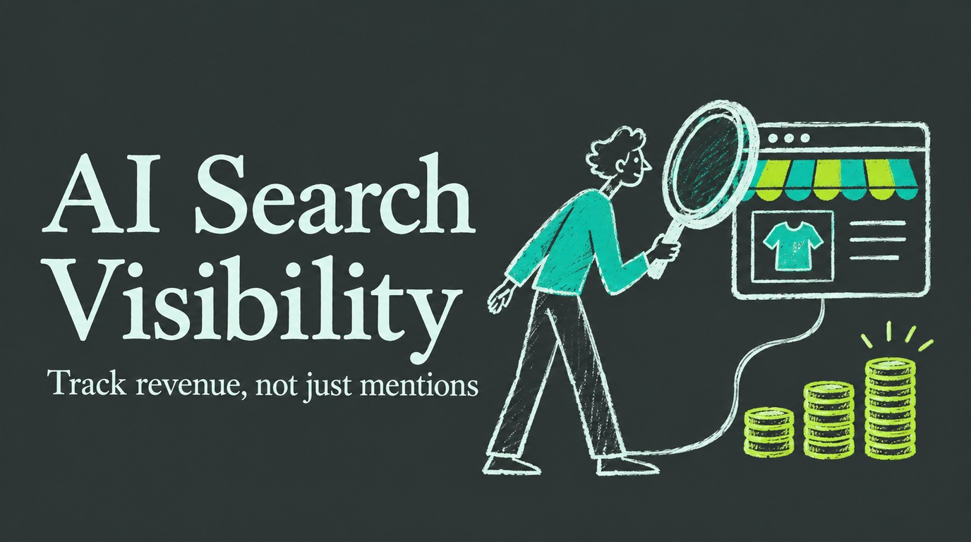 AI Search Visibility Tools: Track Ecommerce Revenue, Not Just Mentions