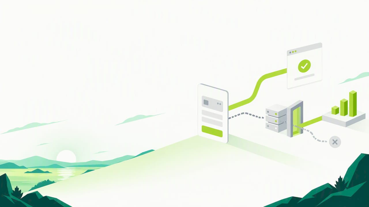 Webhook payment-verification flow; settlement must be reconciled separately