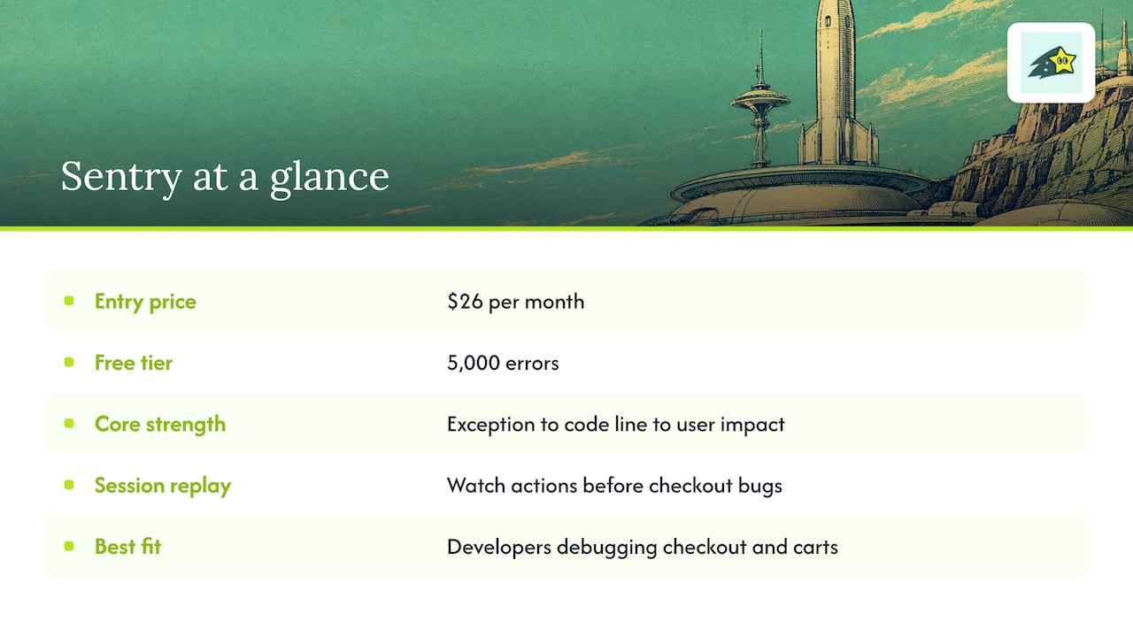 Sentry: the developer's default for triage , overview diagram